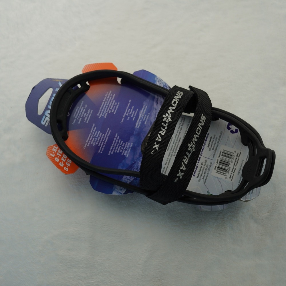 Yaktrax Snow Trax‎ Ice Cleats Traction Spikes Unisex L XL Black Tungsten Carbide